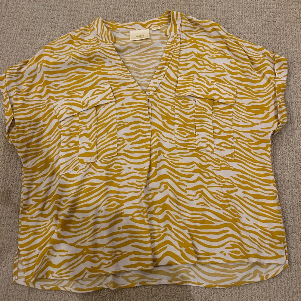 Tiger print top
